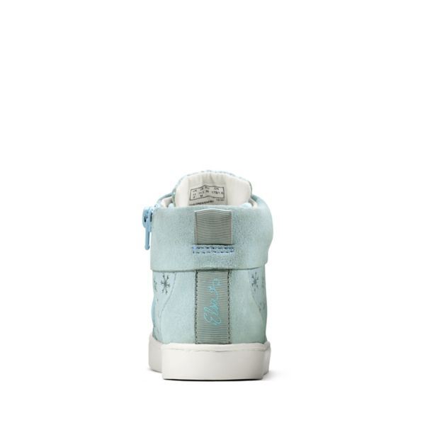 Clarks Girls City Frost Kid Casual Shoes Blue | CA-2369074